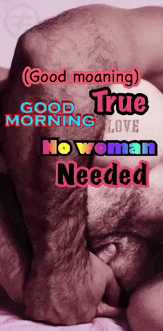 Man Lying in Bed With Good Morning True Love