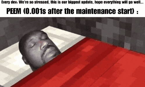 Man Lying In Bed With Red Blanket Peem GIF