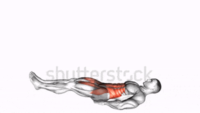 Man Lying On Back Legs Crossed Shutterstock GIF