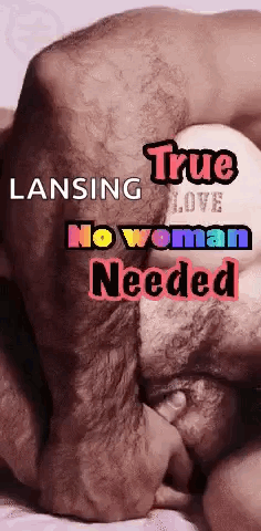 Man Lying on Bed Lansing True Love No Woman Needed