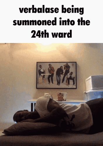 Man Lying on Bed Verbalase Summoned
