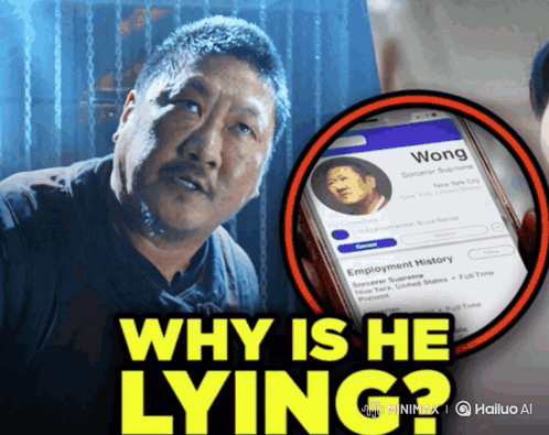 Man Lying on Poster With Cellphone