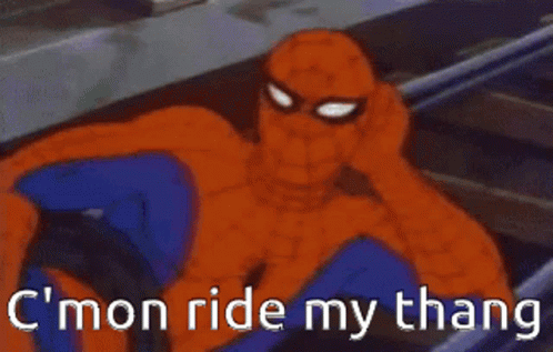 Man Lying on Train Track With Ride My Thang
