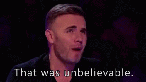 Man Making Face Saying That Was Unbelievable
