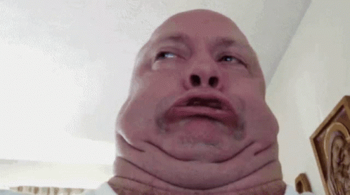 Man Making Funny Face