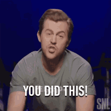 Man Making Funny Face Saying You Did This GIF