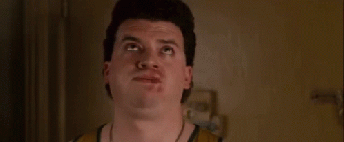 Man Making Funny Face So Uh Started to Cry