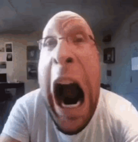 Man Making Funny Face GIF