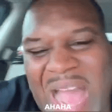 Man Making Funny Face with Tongue Out