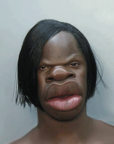 Man Making Funny Face