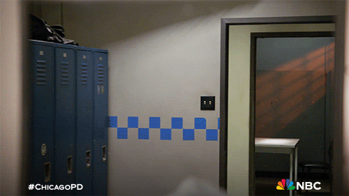 Man Making His Self Reflection On The Mirror GIF