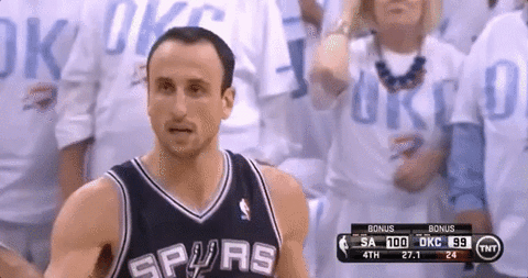 Man Manu Ginobili Hug GIF