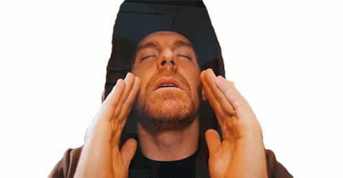 Man Meditating Im Chill GIF