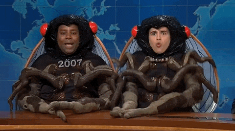 Man Mosquito Costume GIF