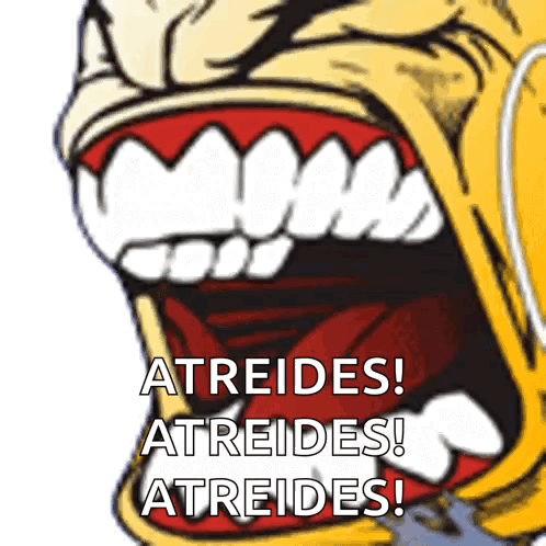 Man Mouth Open Saying Atreides Atreides Atreides Atreides