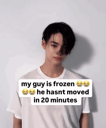 Man My Guy Is Frozen He Hasnt Moved