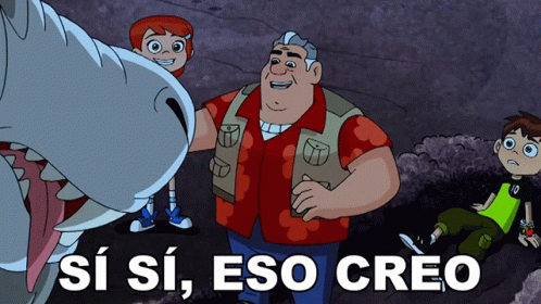 Man Next to Shark si si eso creo