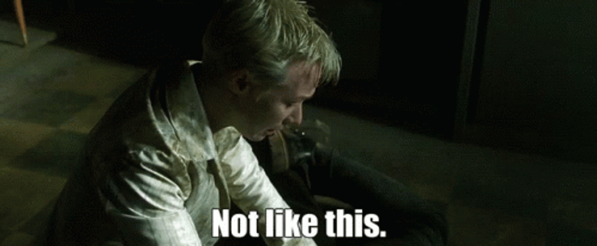 Man Not Like This Happening To Him GIF