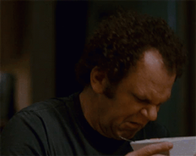 Man Not Like This Reaction On The Food GIF