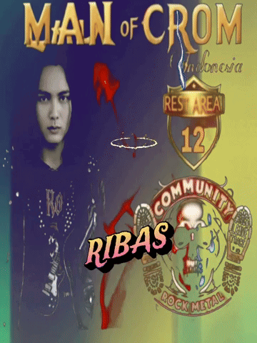Man Of Crom Indonesia Rest Area 12 Ribas Rock Metal GIF