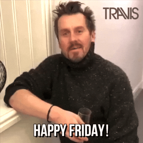 Man Offering A Toast Happy Friday Jr GIF