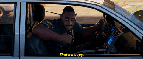 Man On Car That's A Copy GIF