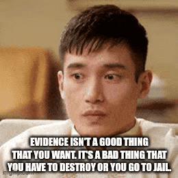 Man On Couch Evidence Isn't A Good Thing GIF