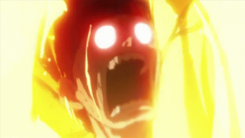 Man On Fire Burning Full Metal Alchemist GIF