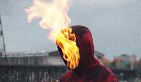 Man On Fire Josh A Disgrace Music Video GIF