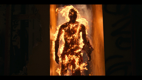 Man On Fire Fire Out GIF