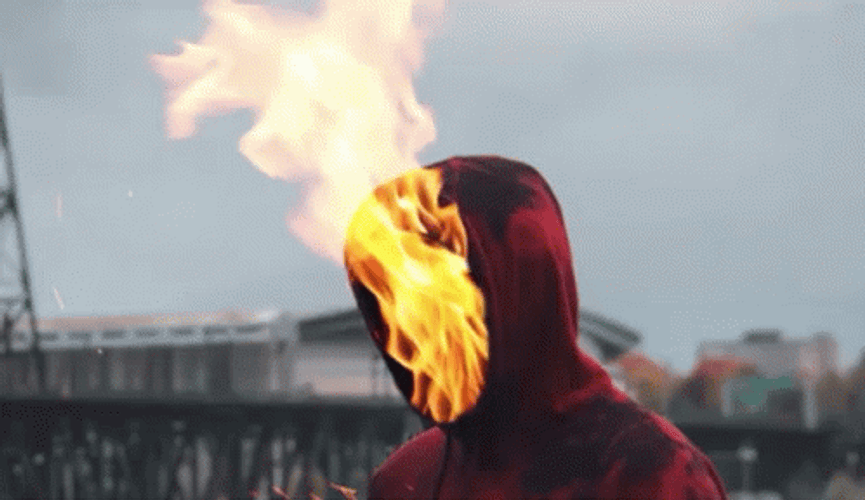 Man On Fire Josh A Disgrace Music Video GIF