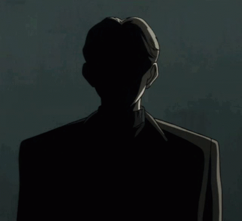 Man On Suit Silhouette GIF