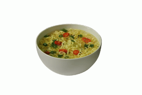 Man On The Noodle Bowl GIF