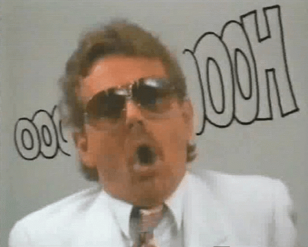 Man Oooh Reaction When He Hurts So Much GIF