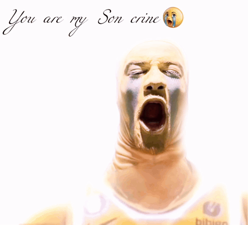 Man Open Mouth You Are My Son Crine GIF