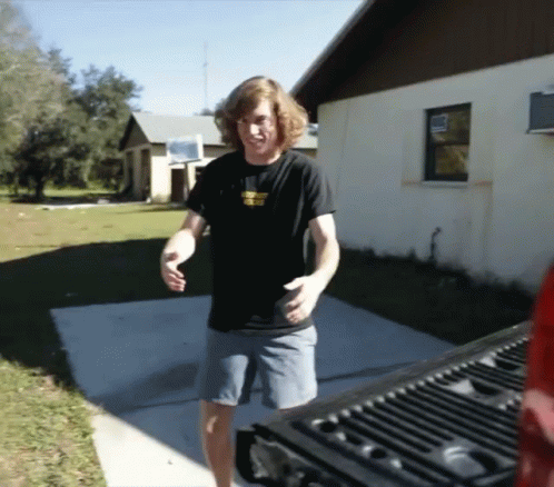 Man Outdoor Shivering GIF