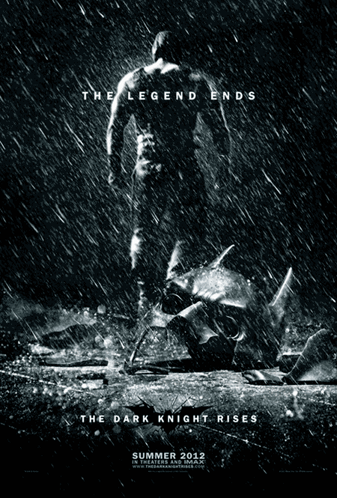 Man Over Fallen Batman in The Dark Knight Rises