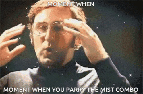 Man Parry The Mist Combo GIF