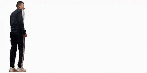 Man Performing Taekwondo Kick GIF