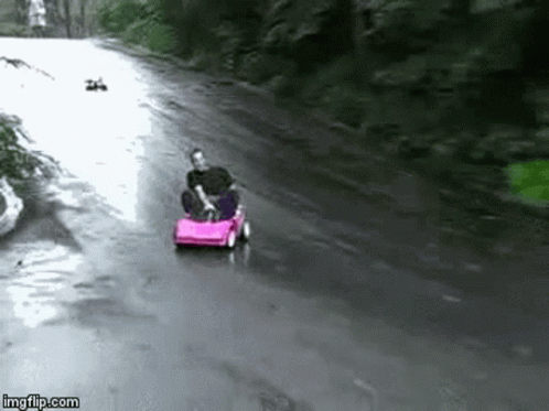 Man Playing And Getting Car Explosion GIF