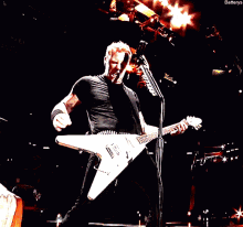 Man Playing Guitar And Singing GIF