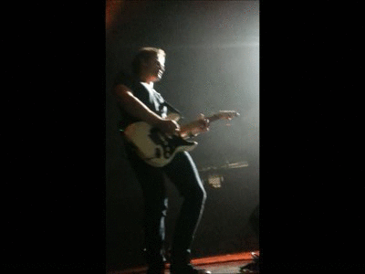 Man Playing Guitar On Stage GIF