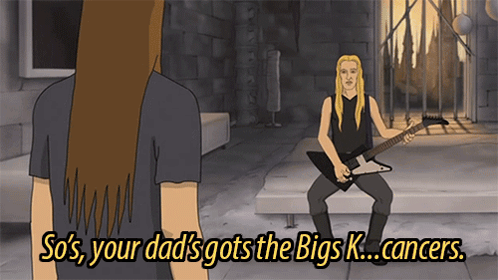 Man Playing Guitar So Your Dad Has The Big Cancers