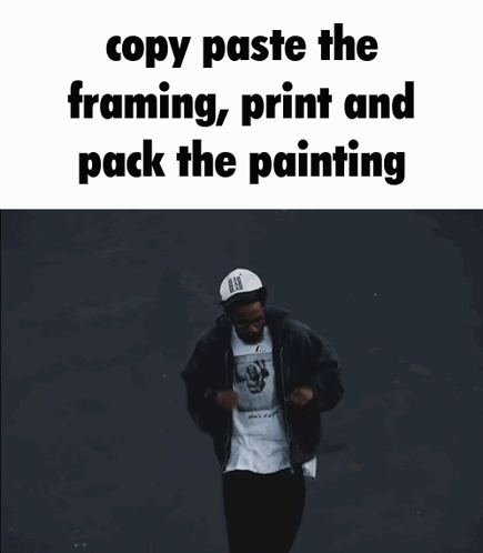 Man Playing Hopscotch Copy Paste Framing Print Pack Painting