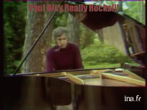 Man Playing Piano Paul Blev Really Rocks GIF
