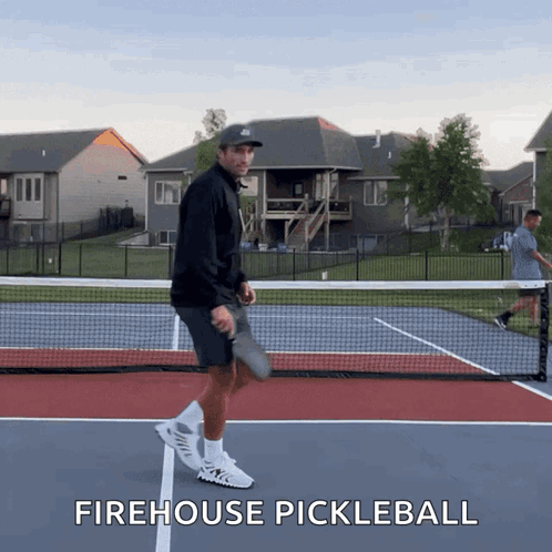 Man Playing Pickleball Firehouse Pickleball