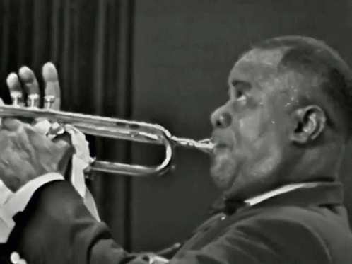 Man Playing Trumpet