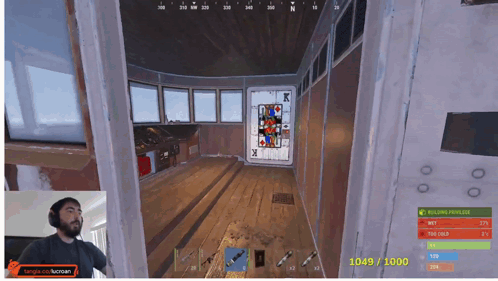 Man Playing Video Game With 1049/1000 GIF