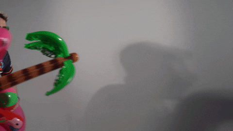 Man Playing With The Floaties GIF