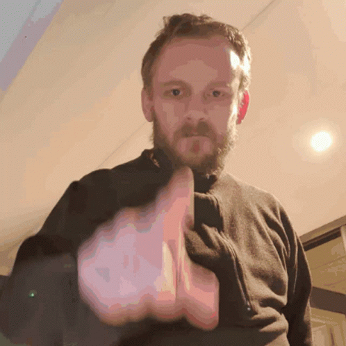 Man Ponting Shows Red Card GIF